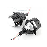 Світлодіодна LED лінза для фар AMS ORIGINAL A3 MAX 3.0 F/R 68W 5500K комплект 2 шт, фото 3