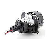 Світлодіодна LED лінза для фар AMS ORIGINAL A3 MAX 3.0 F/R 68W 5500K комплект 2 шт, фото 4