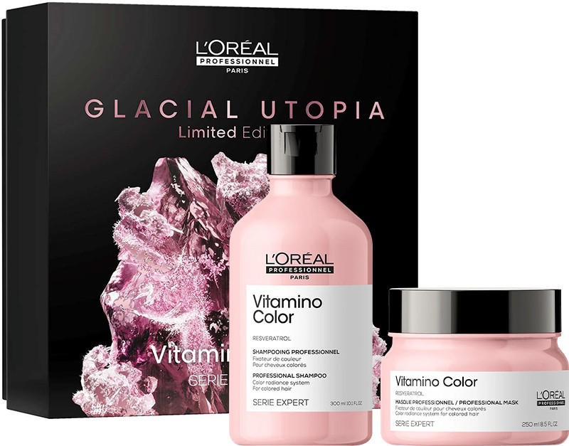 Набір шампунь + маска Serie Expert Vitamino Color L’Oreal Professionnel Paris, 300х250 мл