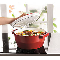 Каструля Pyrex Slow Cook Red 2.2л (SC5AC20/6241), фото 3