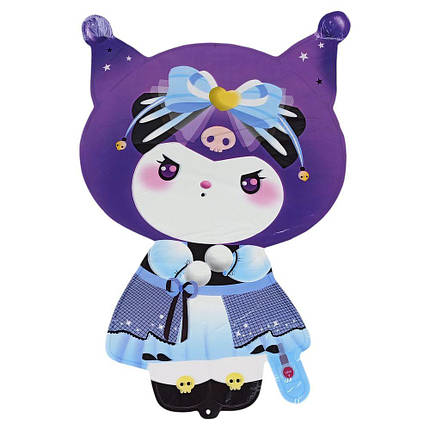 Кулька фольгована 52 х 73см "Зайчик Kuromi" 610 Kuromi KNZ, фото 1