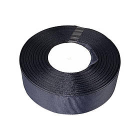 Репсова стрічка 25мм 23 метри графітова D00225-A3-242 KNZ