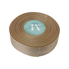 Репсова стрічка 25мм 23 метри какао D00225-202 KNZ