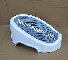 Підставка гірка у ванну для купання для дітей прогумована з м'якою сіткою