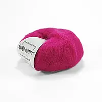 Пряжа Сілк Мохер Lana Gatto рожевий 30483 Silk Mohair