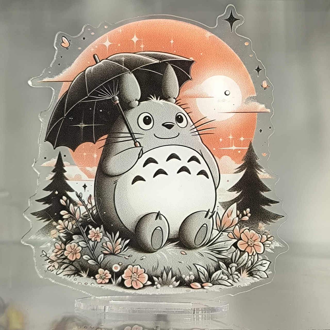 Акриловая статуетка Мій сусід Тоторо (15 см)  / My Neighbor Totoro / Studio Ghibli, фото 1