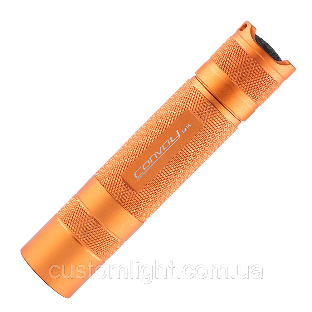 Ліхтар CONVOY S21A sst40 5000K 6000mA biscotti Помаранчевий