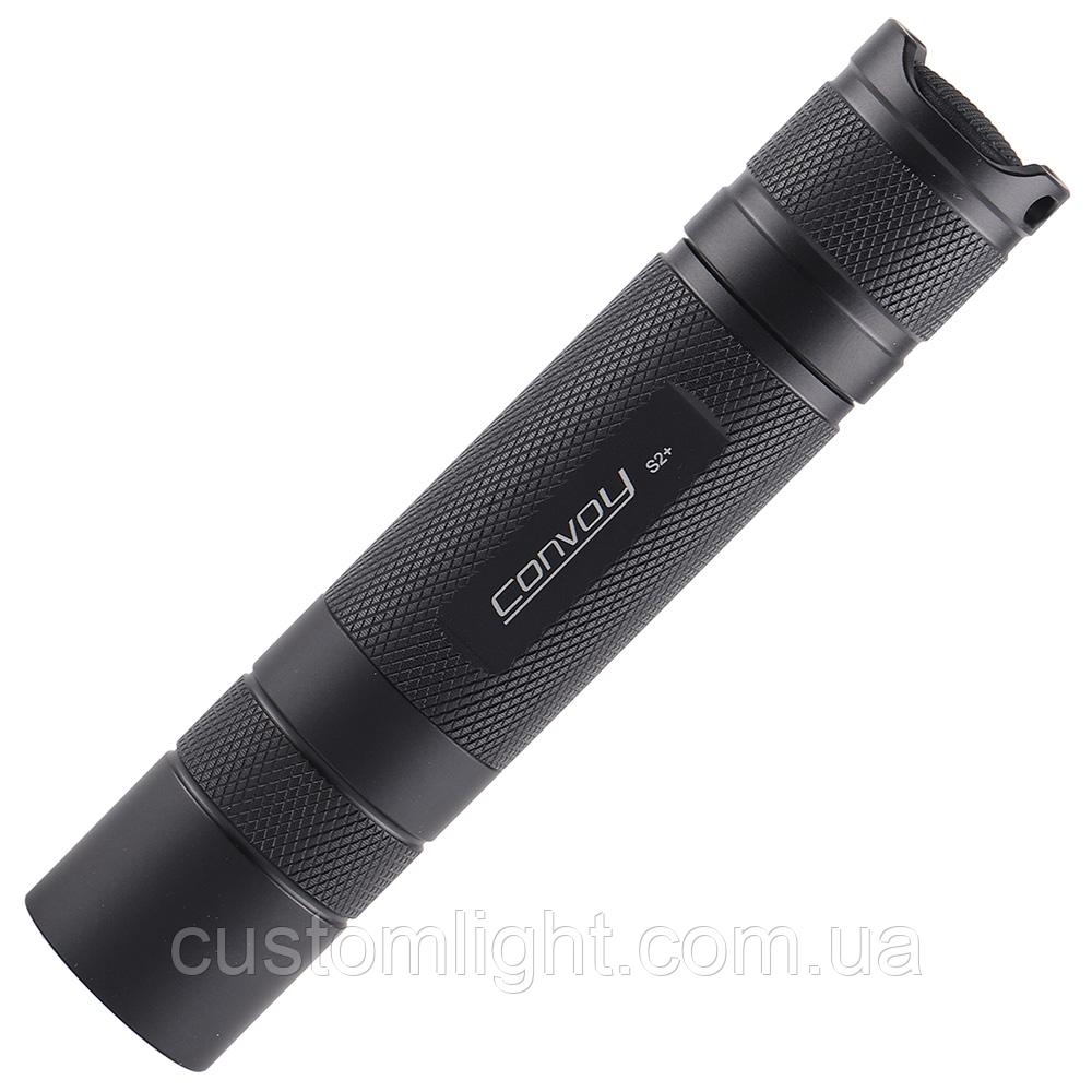 Ліхтар Convoy S2+ Nichia 519A 4500K 1200Lm чорний