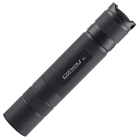 Ліхтар Convoy S2+  Nichia 519A 4500K 1200Lm  чорний