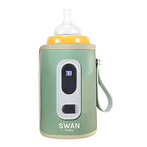 Підігрівник термос для пляшечок водонепроникний Swan Baby 2.0 портативний нагрівач дитячого харчування