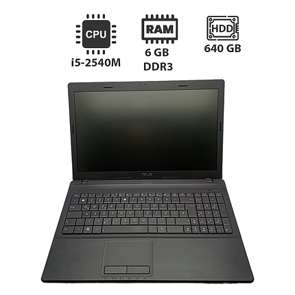 Ноутбук Asus k54/ 15.6" (1366x768)/ Core i5-2540M/ 6 GB RAM/ 640 GB HDD/ HD 3000, фото 1