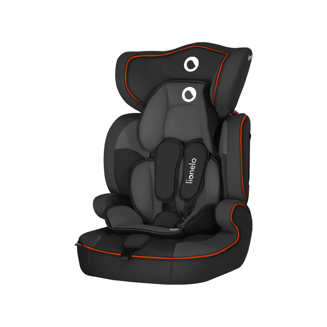 Дитяче автокрісло Lionelo LEVI SIMPLE SPORTY BLACK