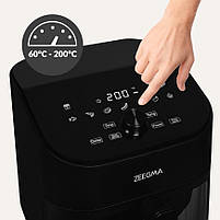 Фритюрниця Zeegma KNAPPER CHEF BLACK, фото 3
