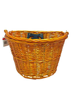 🚲Велосипедний кошик з лози з швидкоз’ємним кріпленням на руль у комплекті