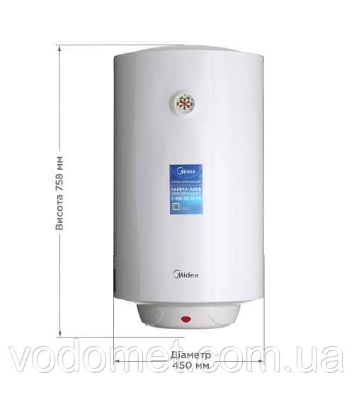 Водонагрівач Midea D80-15F1(W) - 29314
