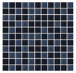 Мозаїка скляна Aquaviva Сristall Black/Gray