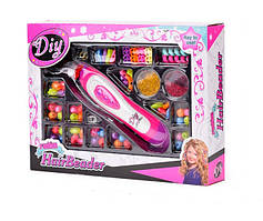 Набір для творчості для дівчинки Diy пристрій для плетіння кісок, намистини, гребінця