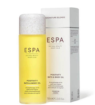 Ароматерапевтична олія для тіла ESPA Positivity Bath and Body Oil 100 ml