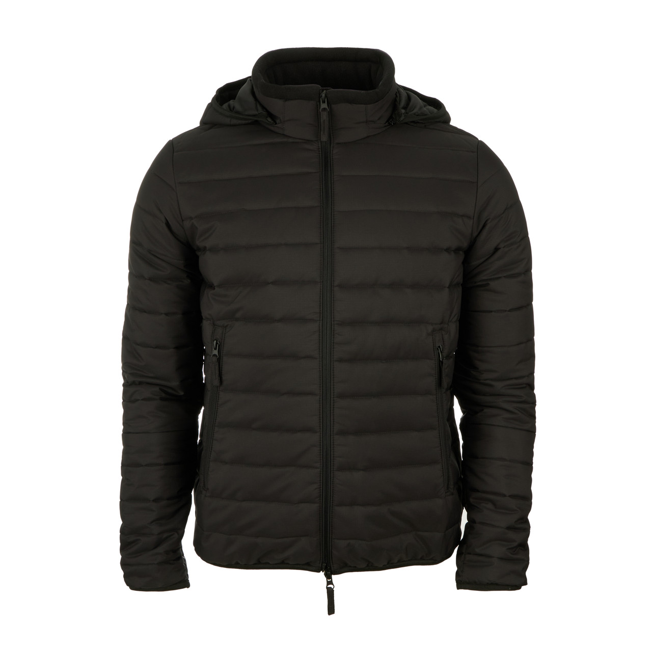 Зимова тактична куртка Snowstorm Black, чорна - WinTac