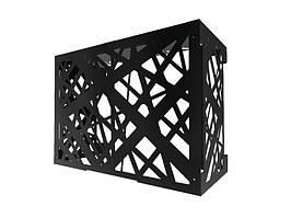 Корзина для кондиционера, 90х70х50см, PARADIS Ташута  (78-10140-02) 85х65х48см, BRUSHED (золото, срібло)