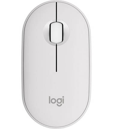 Мышь Wireless Logitech Pebble Mouse 2 M350s White (910-007013), фото 1