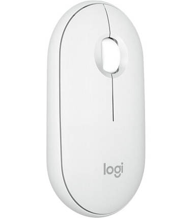 Мышь Wireless Logitech Pebble Mouse 2 M350s White (910-007013), фото 3