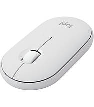 Мышь Wireless Logitech Pebble Mouse 2 M350s White (910-007013), фото 5