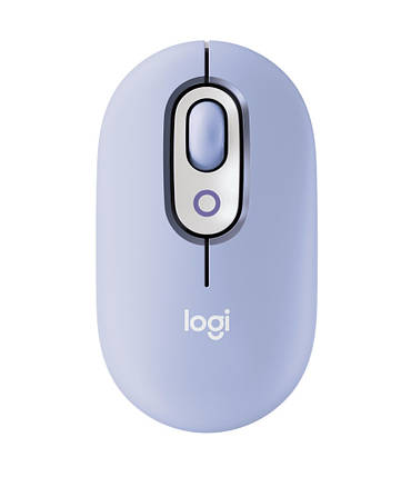 Миша Wireless Logitech Pop Mouse with Emoji Lilac (910-007414), фото 1