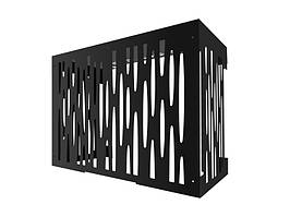 Фасадный экран для кондиционера, 90х70х50см, NEW YORK Ташута  (78-10190-02) 85х65х48см, BRUSHED (золото, срібло)