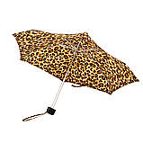 Міні парасолька жіноча Fulton L501 Tiny-2 Bling Leopard (Леопард с блестками), фото 5