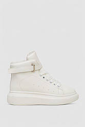 Черевики зимові жіночі на хутрі, колір білий, 248RA2251