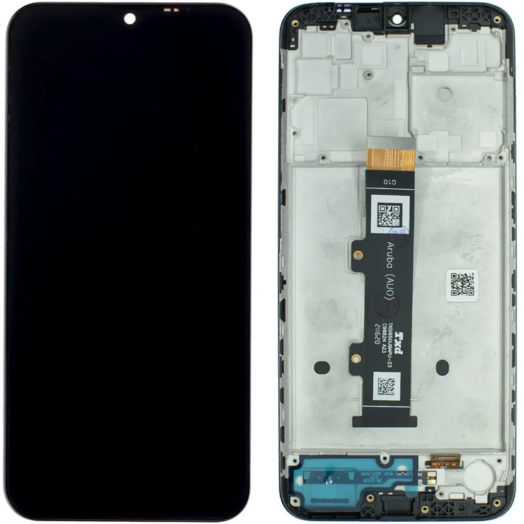 Дисплей Motorola XT2127 Moto G10 у зборі із сенсором і рамкою black