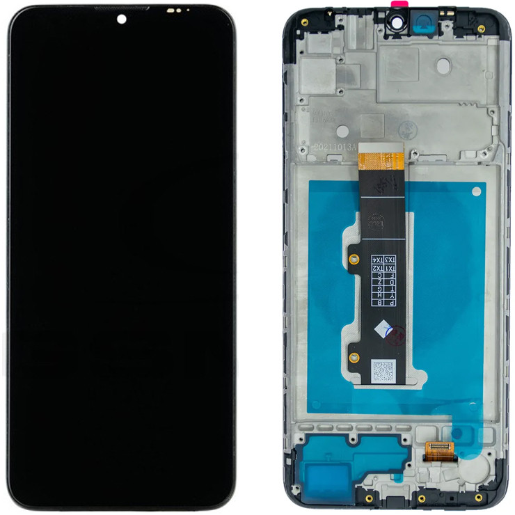 Дисплей Motorola XT2155 Moto E20 у зборі із сенсором і рамкою black