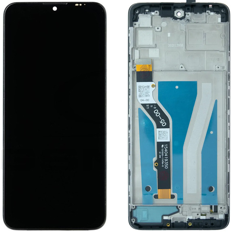 Дисплей Motorola XT2135 Moto G60 у зборі із сенсором і рамкою black