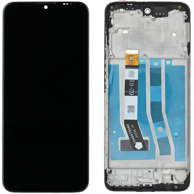 Дисплей Motorola XT2343 Moto G54 у зборі із сенсором і рамкою black