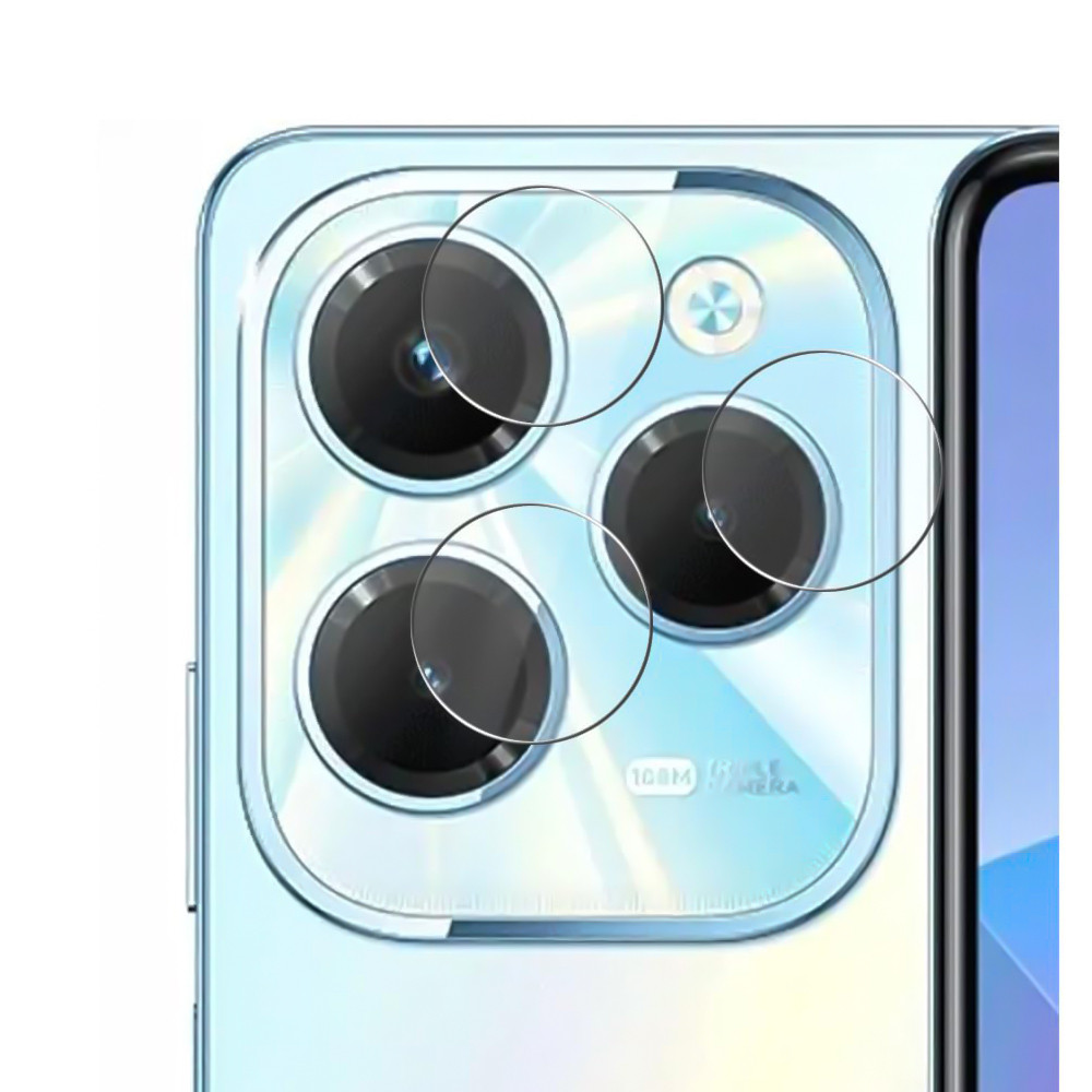 Захисне скло Tempered Glass 2.5D на задню камеру для Infinix Hot 40 / Hot 40 Pro, фото 1