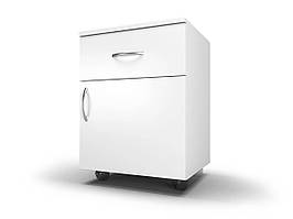 Тумба на колёсах с дверкой и ящиком 45х65х50см Ташута  (51-58040-01)
