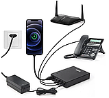 Джерело безперебійного живлення міні UPS 74 Wh 20000 мА·год, 5 V, 9 V, 12V, фото 9