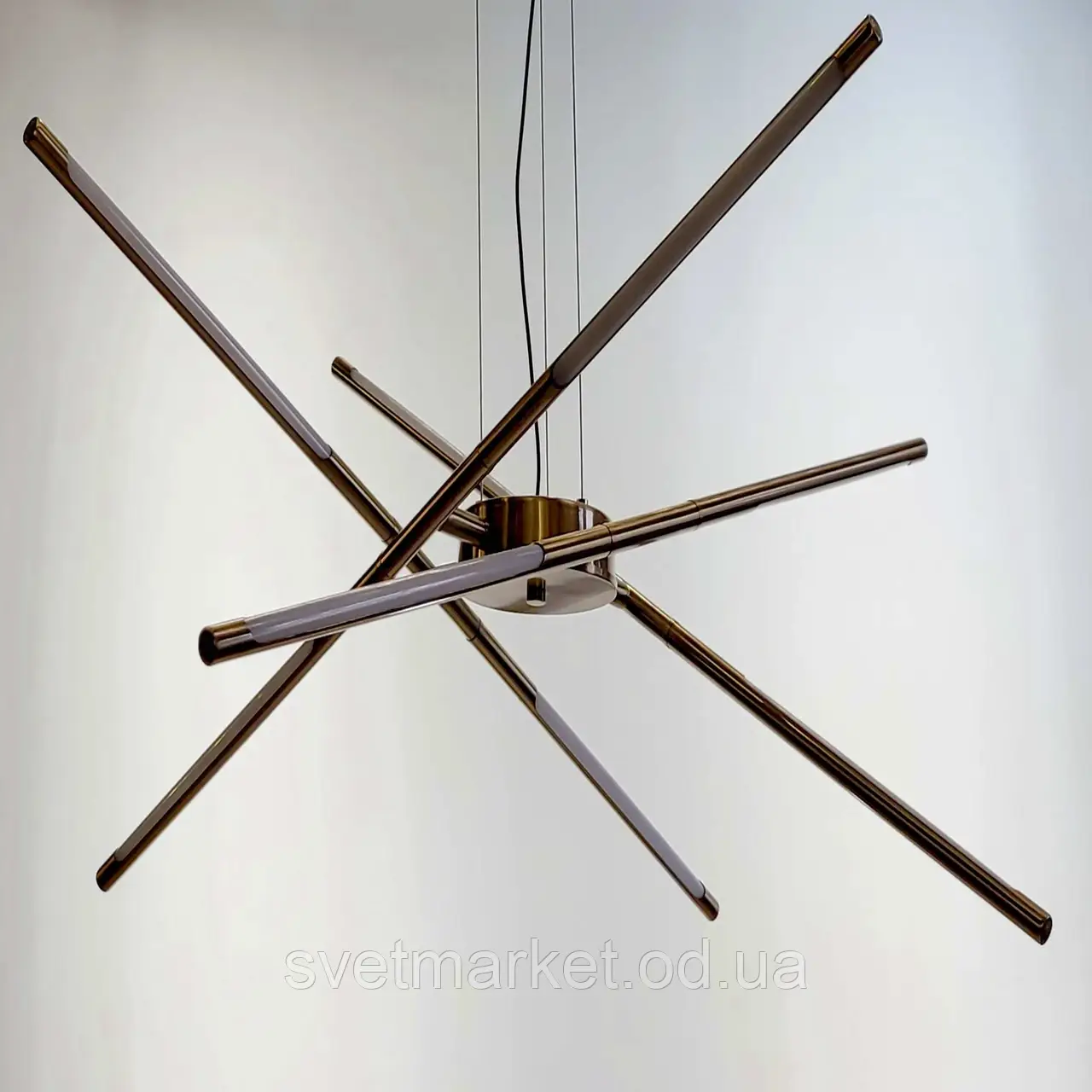 Підвісна люстра з регулюванням висоти BO5131/8GD, фото 1