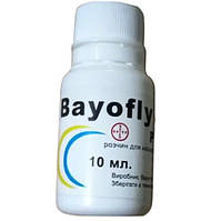 Байофлай 10 мл засіб для захисту тварин від комарів, оводів, мух та інших комах