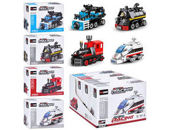 Конструктор Залізничний транспорт, від 98 деталей 22083-22086 G-Rich