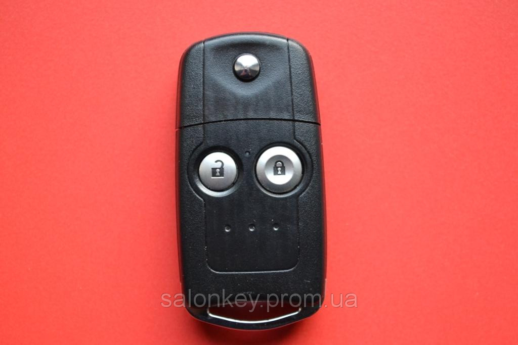 Ключ выкидной Honda Jazz 2 кнопки 2012-2015 г - фото 1 - id-p361316191