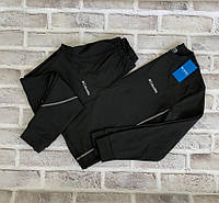 Термобілизна чоловіча Columbia M, L, XL, 2XL мікродайвінг щільність 200 г/м2 ЧОРНИЙ