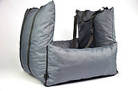 Автокрісло лежак сумка 305564 Zoobaza сірий 60х50х55 см, 8506332 - 104
