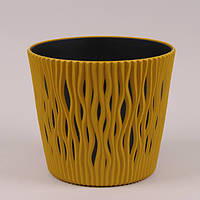 Пластиковий горщик для рослин (квітів) Sandy Round 3 л