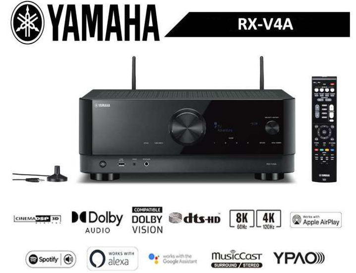 Yamaha RX-V4A Black