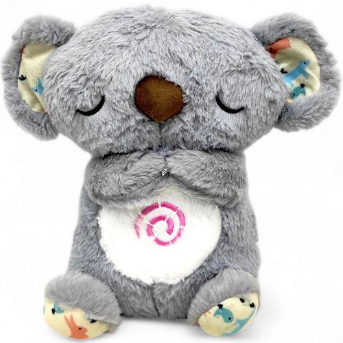 Нічник "Дихаюча Коала" (25 см), в пакеті, сіра [tsi251132-TSI], фото 1