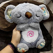 Нічник "Дихаюча Коала" (25 см), в пакеті, сіра [tsi251132-TSI], фото 2