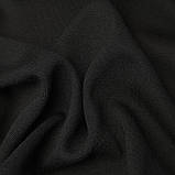 Трикотаж на екохутрі двосторонній чорний, фото 4