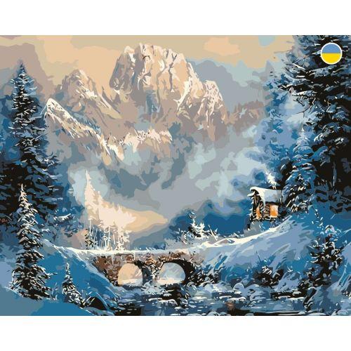 Картина за номерами "Зимовий пейзаж" 40х50 см [tsi251146-TSI]